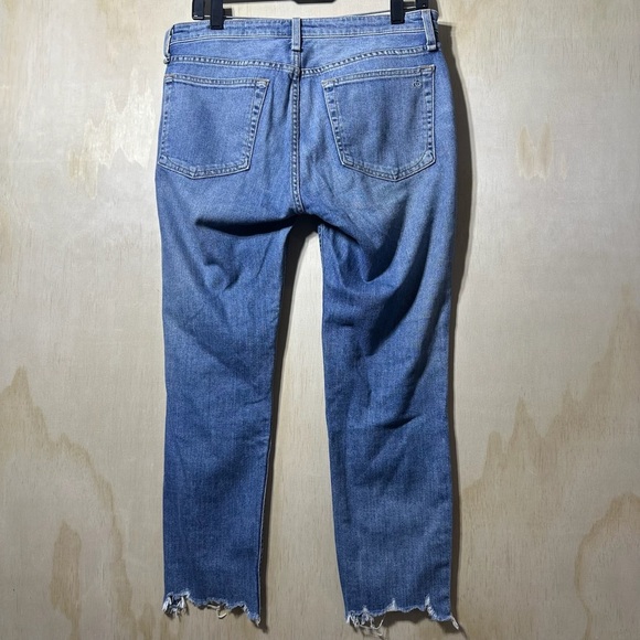 Rag & Bone Women’s Size 28 Classic Blue Denim Jeans. Dre Low-Rise Slim Boyfriend - Picture 7 of 10